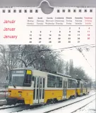 Kalender: Budapest sporvognslinje 28 med motorvogn 4164 (2013)
