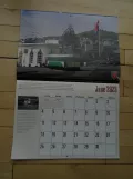 Kalender: San Francisco F-Market & Wharves med motorvogn 162 på Market Street (2023)