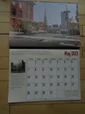 Kalender: San Francisco kabelbane California med kabelsporvogn 52 ved California & Powell (2023)