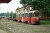 Katowice arbejdsvogn 138R ved remisen Depot 2, Szopienice (2008)