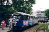 Katowice sporvognslinje T11 med ledvogn 209 ved Chorzów Metalowcow (2004)