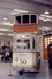 København dobbeltdækkermotorvogn 50 i HT-museet (1984)