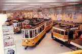København motorvogn 100 i Hovedstadsområdets Trafikselskabsmuseum (1984)