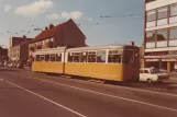 København sporvognslinje 5 med ledvogn 892 i Husum (1972)