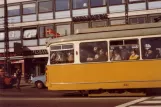 København sporvognslinje 5 med ledvogn 892 på Frederiksundsvej, Husum (1972)