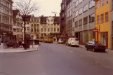 København sporvognslinje 5 med motorvogn 567 på Ved Vandkunsten (1972)