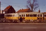 København sporvognslinje 5 ved Husum set fra siden (1972)