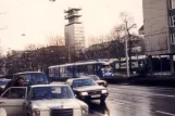 Köln sporvognslinje 1 på Heumarkt (1988)