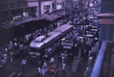 Kolkata sporvognslinje 4 på Rabindra Sarani (1980)