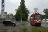 Kramatorsk arbejdsvogn 0060 på Ordzhonikidze Street (2012)