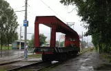 Kramatorsk arbejdsvogn 0060 på Ordzhonikidze Street (Tsentral'na St) (2012)