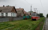 Kramatorsk sporvognslinje 3 med motorvogn 0050 på Dnipropetrovska Street (2012)