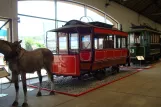 Liège hestesporvogn 11 i Musée des transports en commun du Pays de Liège (2010)