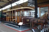 Liège hestesporvogn 132 i Musée des transports en commun du Pays de Liège (2010)