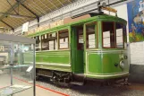 Liège motorvogn 114 i Musée des Transports en Commun (2010)