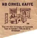 Ligeudbillet til Københavns Sporveje (KS), bagsiden 85 ØRE. Tag det ikke så tungt (1964)