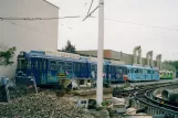 Linz ledvogn 82 ved remisen Kleinmünchen (2004)