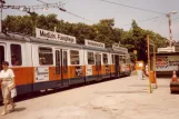 Linz sporvognslinje 1 ved Blumauerplatz (1982)
