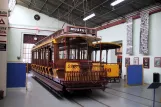 Lissabon åben motorvogn 283 i Museu da Carris (2003)