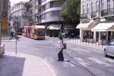 Lissabon sporvognslinje 15E på Rua 1 de Maio (2003)