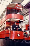 London dobbeltdækker-motorvogn 290 i Covent Garden (1985)