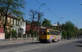 Lugánsk sporvognslinje 13 med motorvogn 179 på Kirova Ulitsa (2011)