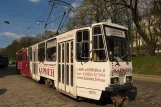 Lviv sporvognslinje 6 med ledvogn 1169 på Vul. Pidvalna (2011)