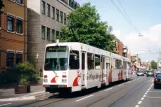 Mainz sporvognslinje 50 med ledvogn 278 ved Nerotalstraße (2003)