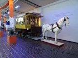 Malmø hestesporvogn 8 i Teknikens och Sjöfartens Hus (2022)