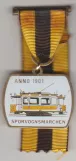 Medalje: København Anno 1901 Sporvognsmarchen (1994)