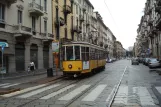 Milano sporvognslinje 1 med motorvogn 1511 ved Via Settembrini (2016)