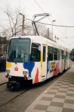 Mülheim an der Ruhr regionallinje 112 med ledvogn 279 ved Kaiserplatz (1996)
