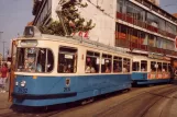 München sporvognslinje 4 med motorvogn 2532 på Bahnhofplatz (1982)