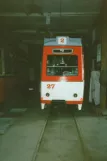 Naumburg (Saale) motorvogn 27 inde i Naumburger Straßenbahn (1993)