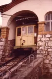 Neuchâtel kabelbane Ecluce Plan med kabelsporvogn 2 ved Plan (1980)