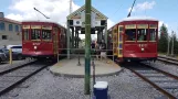 New Orleans linje 2 Riverfront med motorvogn 457 ved Dumaine Station (2018)