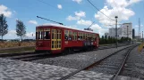 New Orleans linje 2 Riverfront med motorvogn 461 ved Dumaine Station (2018)