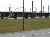 Odense lavgulvsledvogn 11 "Hjemkomsten" foran Kontrol centret (2022)