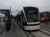Odense Letbane med lavgulvsledvogn 04 "Strømmen" ved Tarup Center (2022)