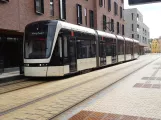Odense Letbane med lavgulvsledvogn 12 "Glæden" ved ODEON (2023)