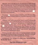 Omstigningsbillet til Københavns Sporveje (KS), bagsiden  1.20 (1965)