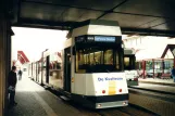 Oostende De Kusttram med ledvogn 6009 ved Station (2002)