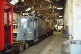 Porto arbejdsvogn 48 inde i remisen Massarelos (2008)