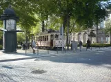 Porto sporvognslinje 22 med motorvogn 131 ved Carmo (2016)
