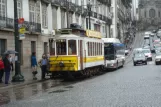 Porto turistlinje Tram City Tour med motorvogn 203 ved Praça da Liberdade (2008)