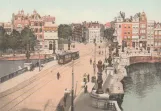 Postkort: Amsterdam på Muntplein (1900)