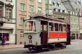 Postkort: Augsburg museumsvogn 14 nær Moritzplatz (1981)