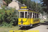 Postkort: Bad Schandau Traditionsverkehr med museumsvogn 5 ved Kurpark  Bad Schandau (2000)