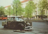 Postkort: Berlin på Prenzlauer Allee (1992)