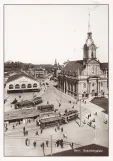 Postkort: Bern nær Bahnhof (1930-1935)